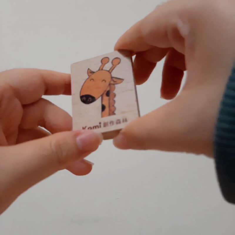 木質多功能小夾 毛線球貓咪 客製化禮物 禮品 木夾 夾子 相片夾 - 文件夾/資料夾 - 木頭 多色