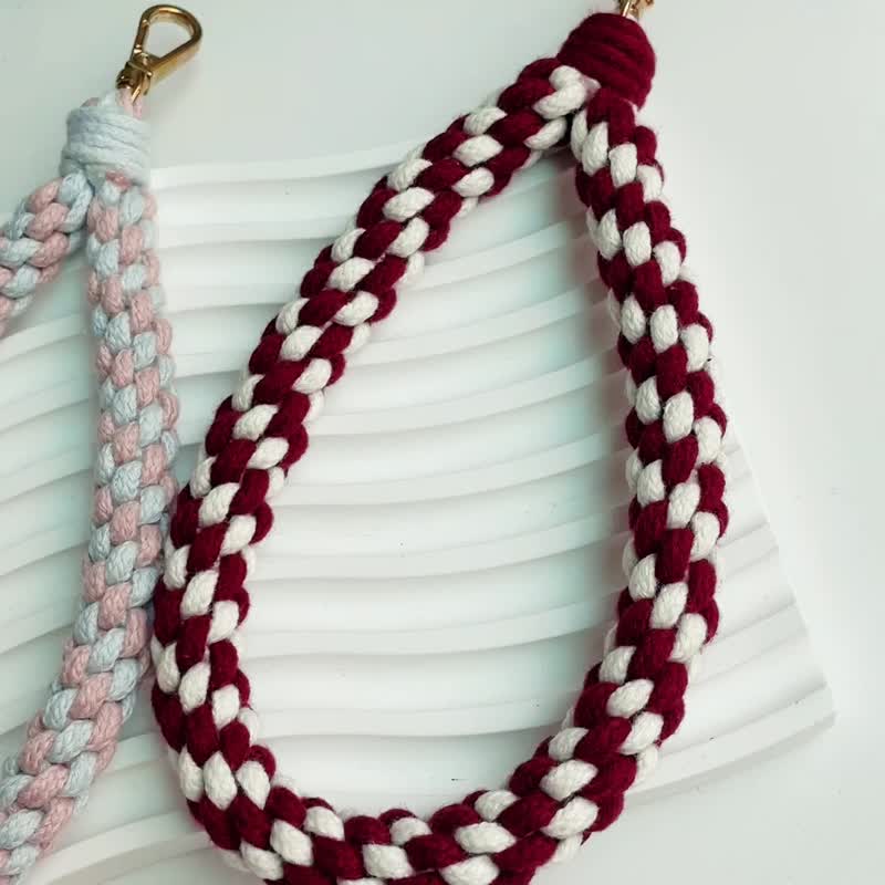 Hand-woven mobile phone strap mobile phone lanyard Phone Strap /customized - อื่นๆ - ผ้าฝ้าย/ผ้าลินิน หลากหลายสี