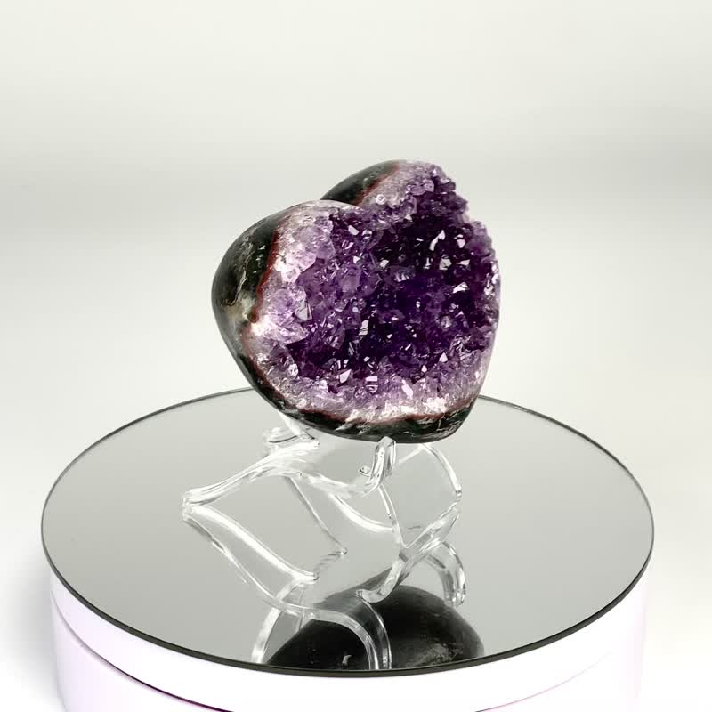 ESP Uruguay Amethyst Love 1790254 Good Luck Amethyst Small bourgeoisie can buy it easily - Items for Display - Crystal Purple