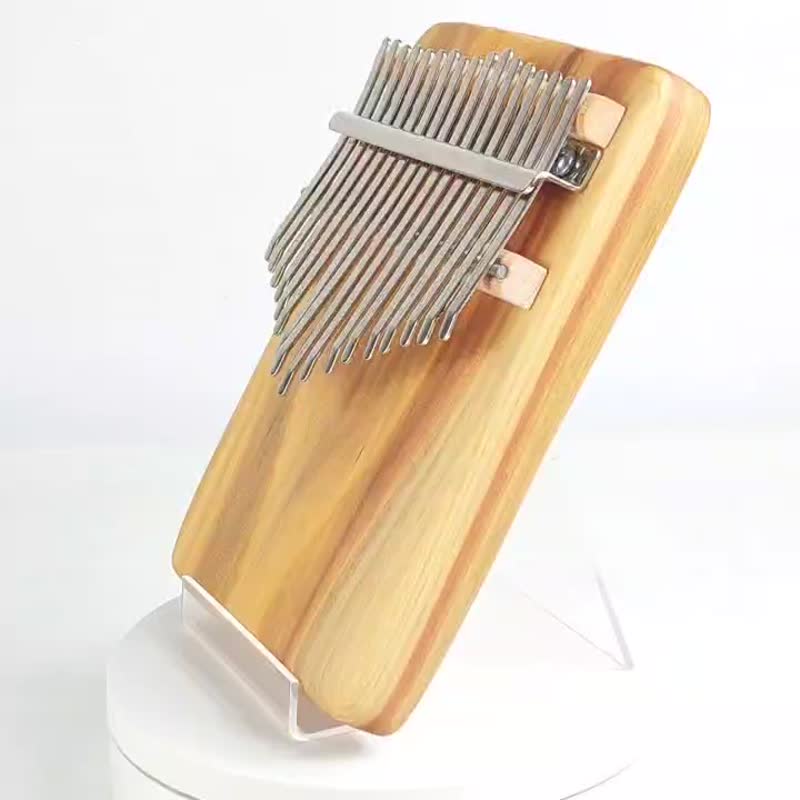台灣杉拇指琴/17音拇指琴/KALIMBA - 吉他/樂器 - 木頭 咖啡色