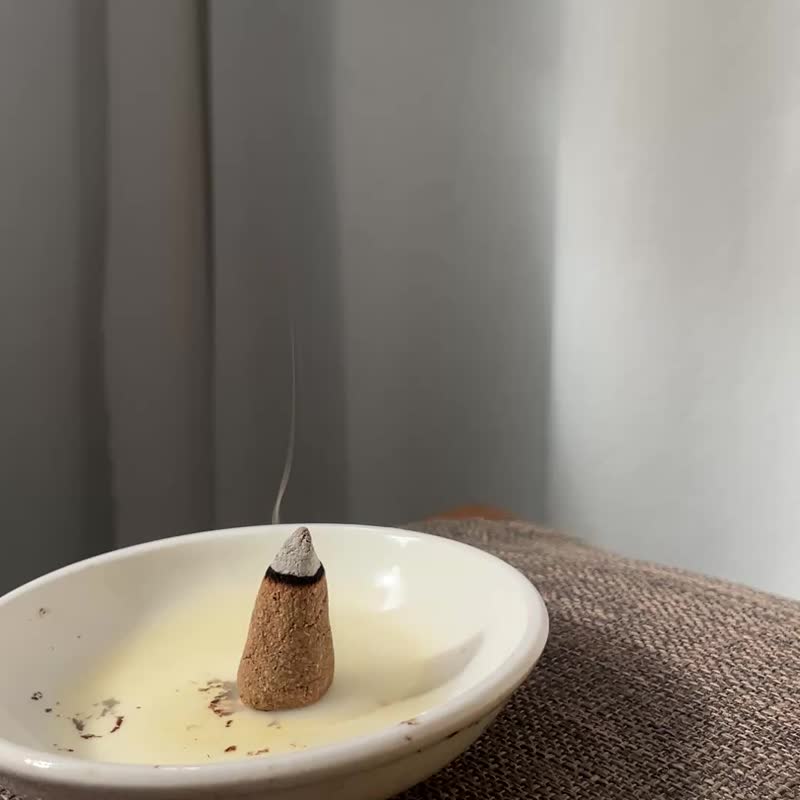 天然草本手作合香【錐香 柚檸語】日常系  舒緩情緒 - 香氛/精油/擴香 - 其他材質 