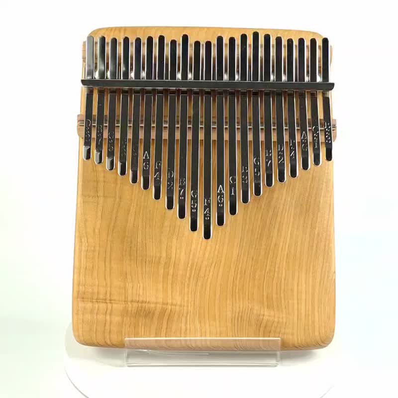 台灣紅檜拇指琴/21音拇指琴/KALIMBA - 吉他/樂器 - 木頭 咖啡色