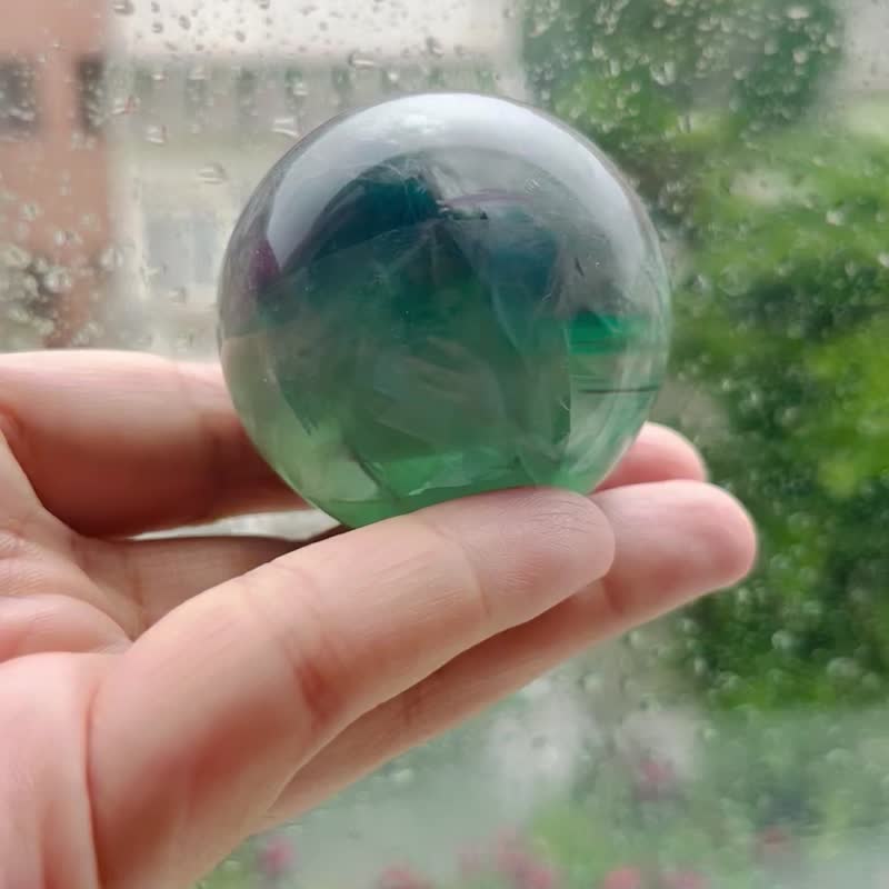 Intelligent Stone mermaid Stone ball smart creative decoration gift tee - Items for Display - Semi-Precious Stones 