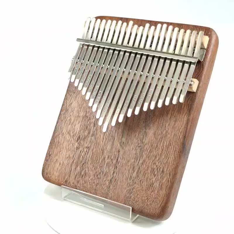 紅斑馬拇指琴/21音拇指琴/KALIMBA - 吉他/樂器 - 木頭 咖啡色
