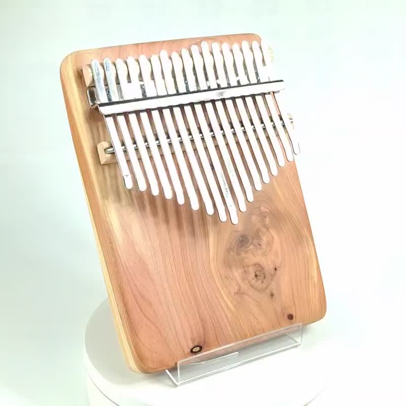 台灣龍柏拇指琴/17音拇指琴/KALIMBA - 吉他/樂器 - 木頭 金色