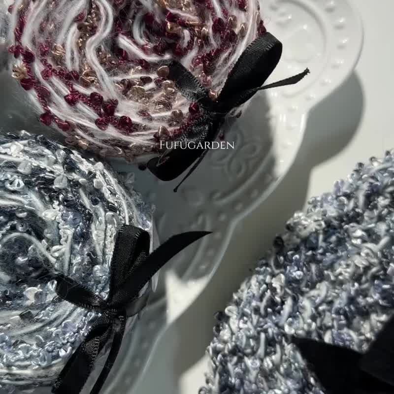 Fufugarden - Hand-Blended Yarn - Ballet Girl Series - Crochet & Knitting - เย็บปัก/ถักทอ/ใยขนแกะ - ไฟเบอร์อื่นๆ 