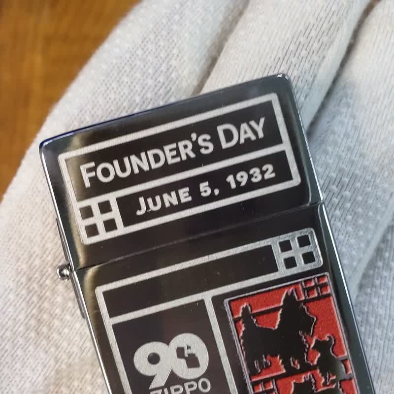 [ZIPPO Official Flagship Store] 2022 Founder Commemorative Model-1935 Replica Scottish Terrier Windproof - อื่นๆ - ทองแดงทองเหลือง สีเงิน