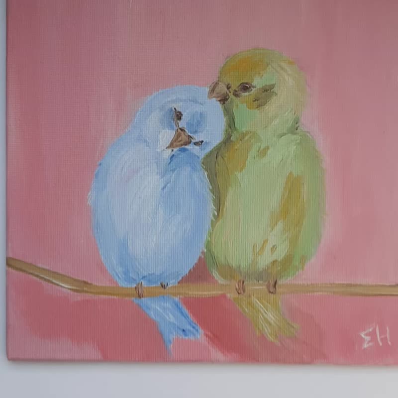 love bird paintings