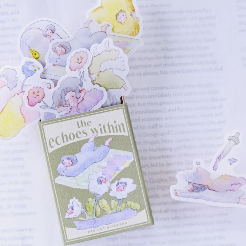 火柴盒系列貼紙 10-內心深處 - 貼紙 - 紙 