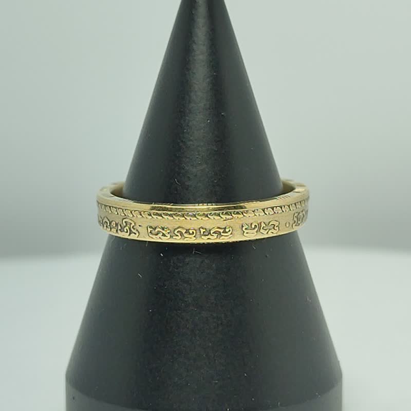 Cambodia Coin Ring 500 riel 1994, Cambodia Ring Man, Coin Ring Cambodia - 戒指 - 其他金屬 