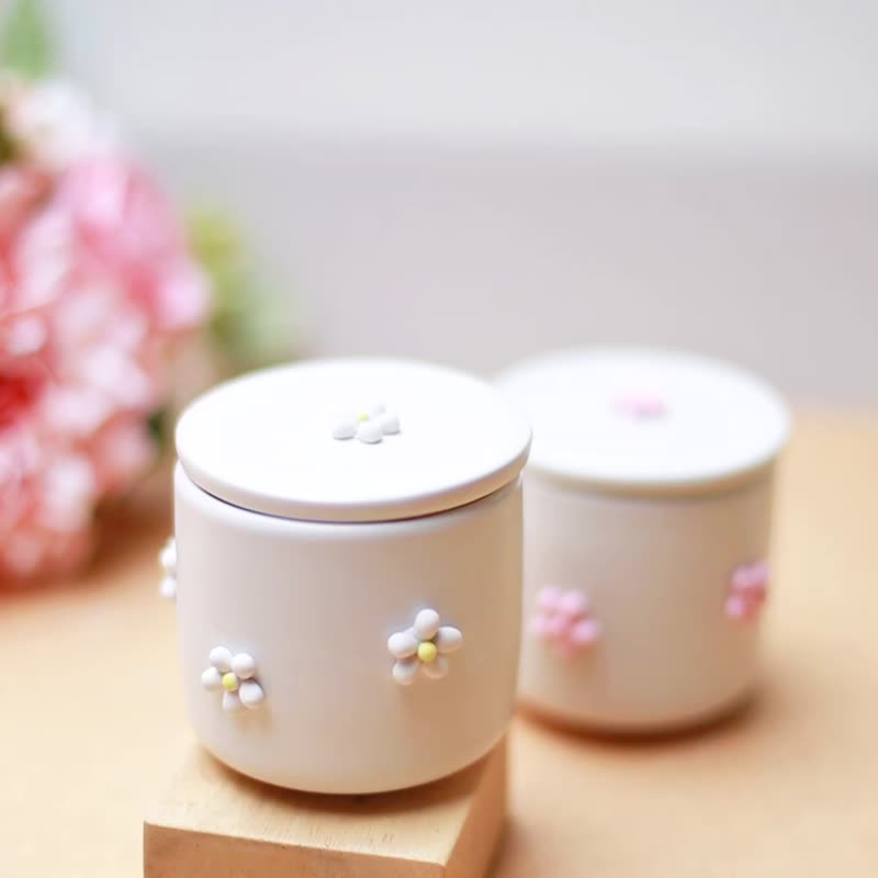 3pcs/lot 110ml Nodic Ceramic Candle Holder White Scented Candle Jar Simpy  Candle Jar DIY Aromatherapy Candle Container - AliExpress