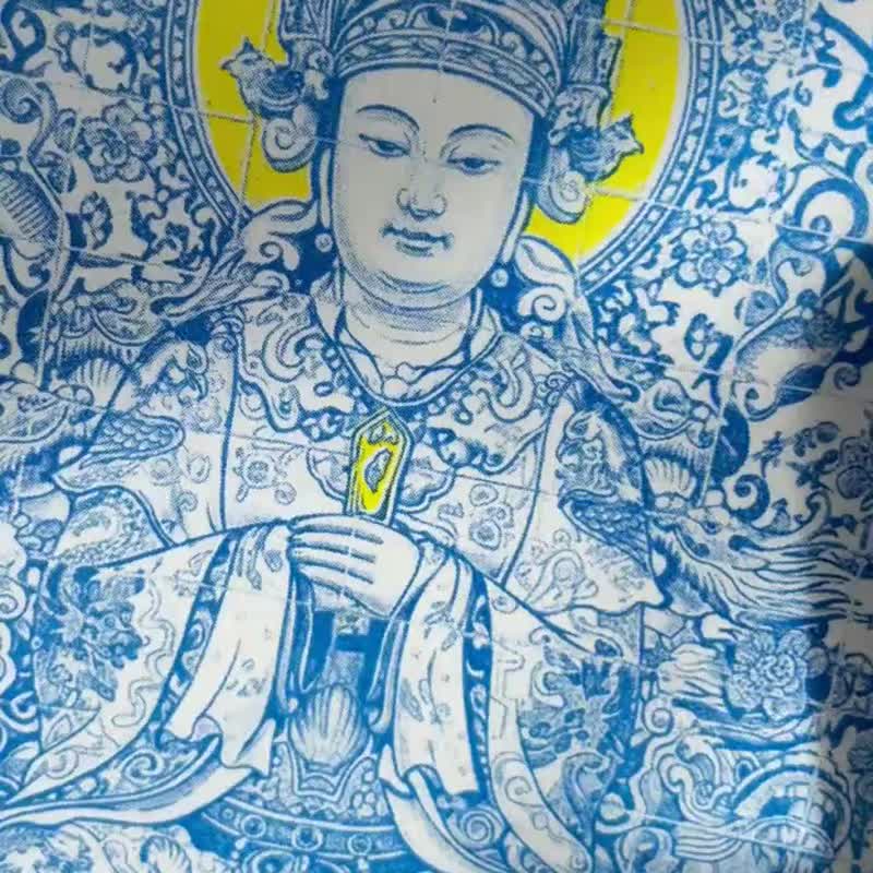 福爾摩沙的媽祖 小畫 Riso - 海報/掛畫/掛布 - 紙 