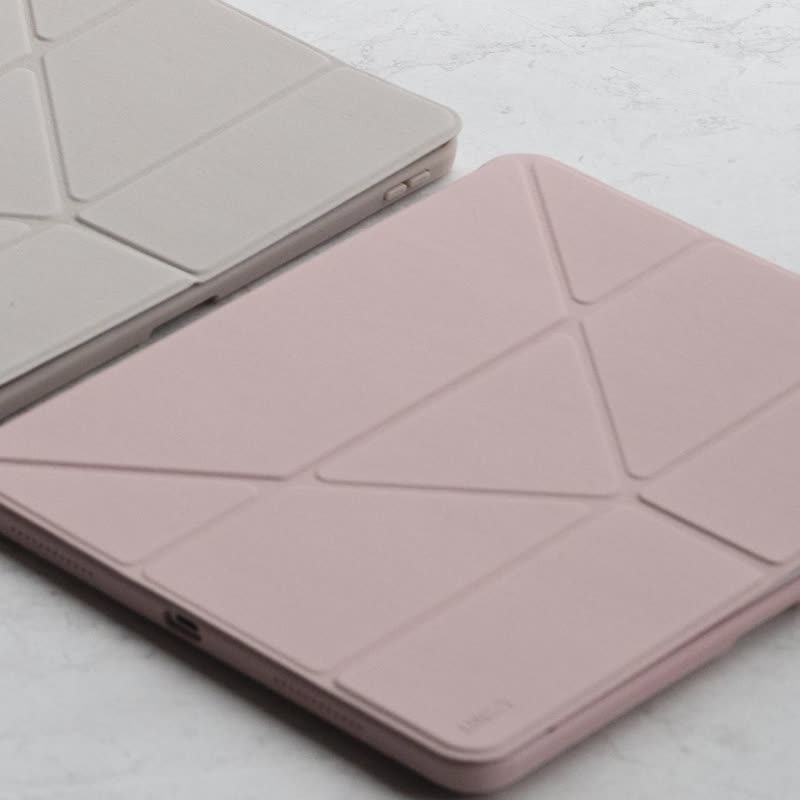 Etui UNIQ Moven Apple iPad Air 10.9 2020/2022 (4. i 5. generacji)  Antimicrobial szary/charcoal grey