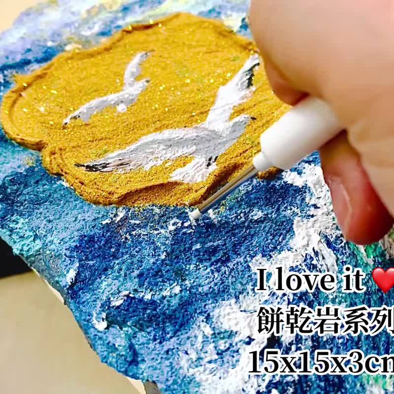 Golden Seagull - ของวางตกแต่ง - อะคริลิค 