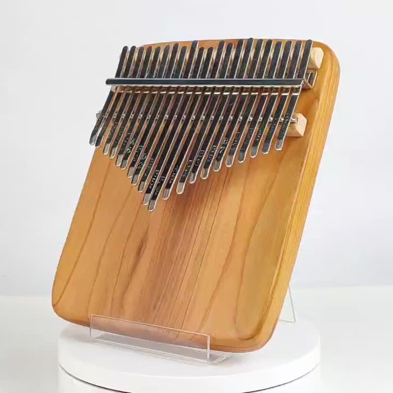 美西側柏拇指琴/21音拇指琴/KALIMBA - 吉他/樂器 - 木頭 金色