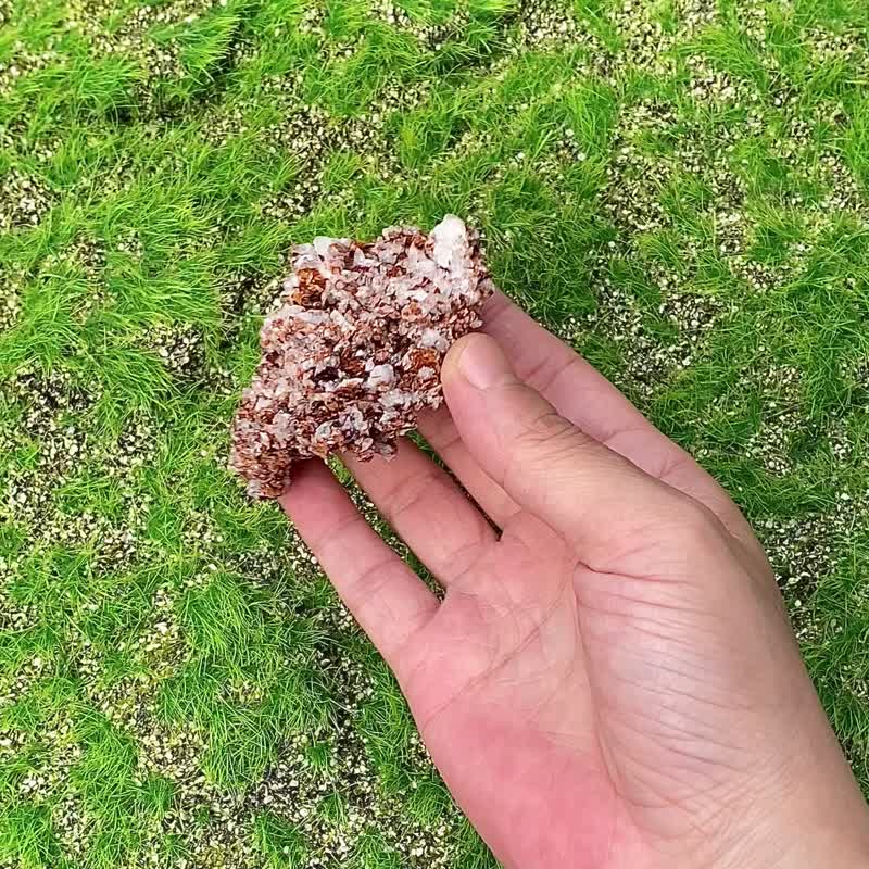 天然原礦鑽石米粒方解石 財運 改善磁場 圓融氣場 - 擺飾/家飾品 - 水晶 多色