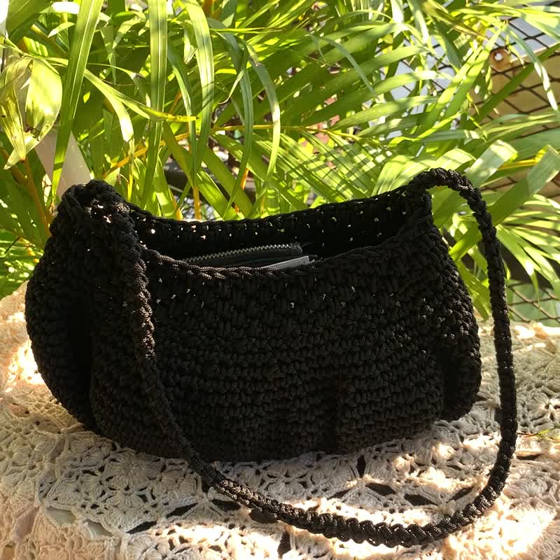 Wendy Bag - 手提包/手提袋 - 其他材質 黑色