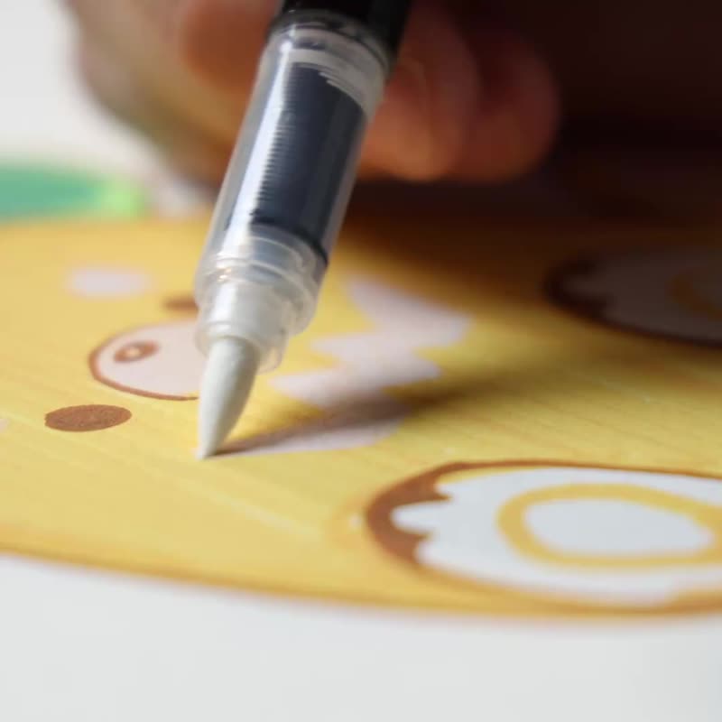 【聖誕禮物】Inkspire x BigByte 丙烯馬克筆 | 48色 藝術探索 - 其他書寫用具 - 顏料 多色