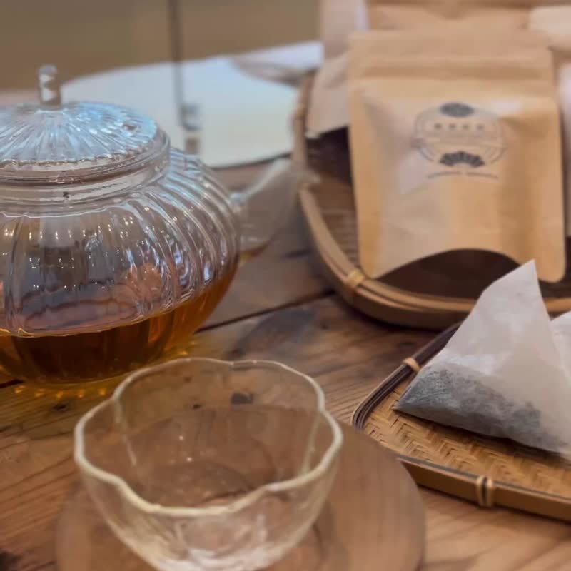 蜜香紅茶 三角茶包 花果蜜韻 隨手沖泡 - 茶葉/茶包/水果茶 - 其他材質 卡其色