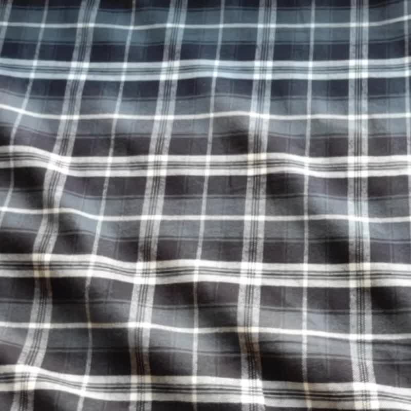 Nebula gray tweed micro-brushed cotton-twill - Knitting, Embroidery, Felted Wool & Sewing - Cotton & Hemp Gray