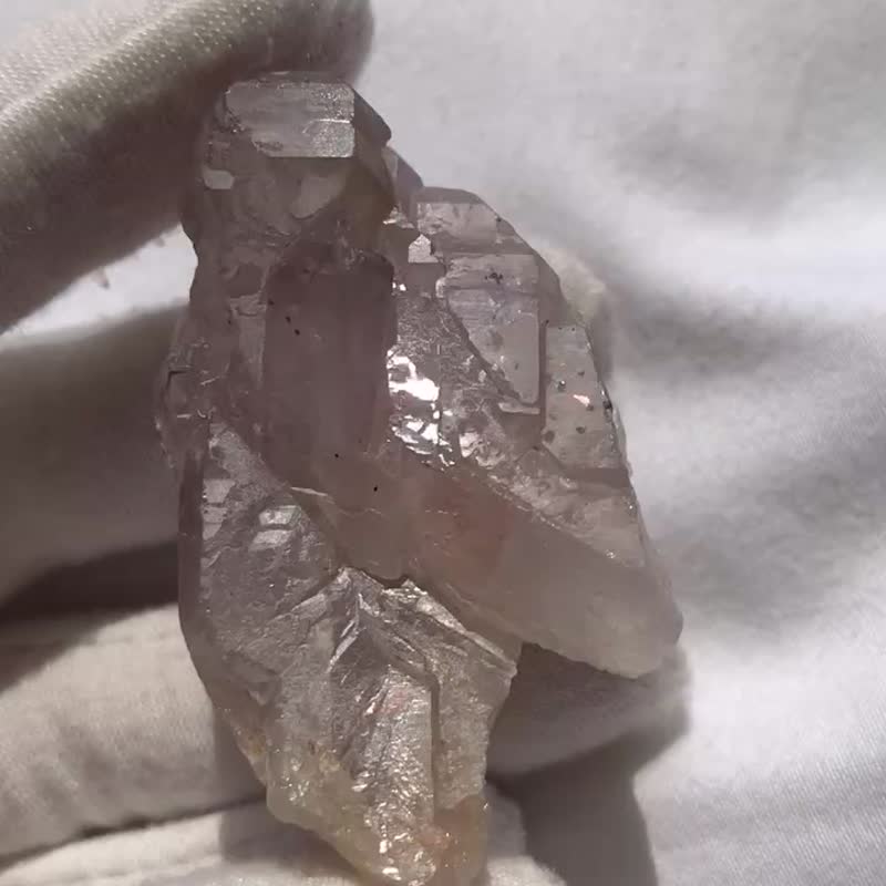 超七水晶 紫晶 草苺晶 紫水晶原石 城堡 骨幹水晶 印記 擺件 天然 - 擺飾/家飾品 - 水晶 紫色
