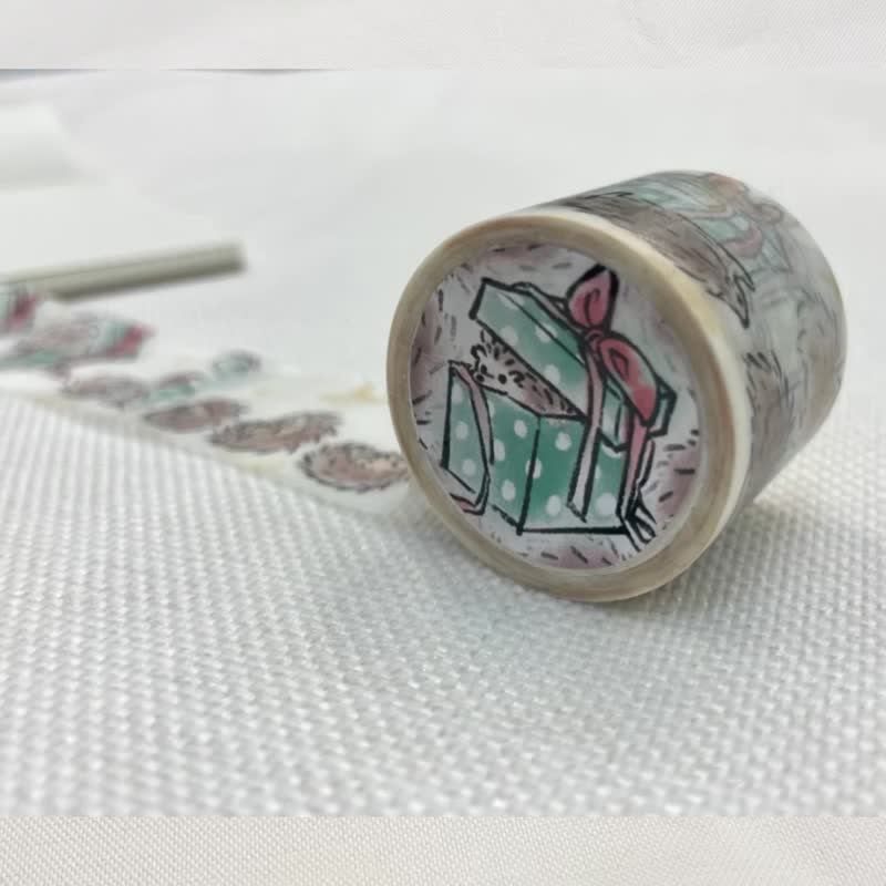 Tape - Cute Christmas Cartoon Washi Tape