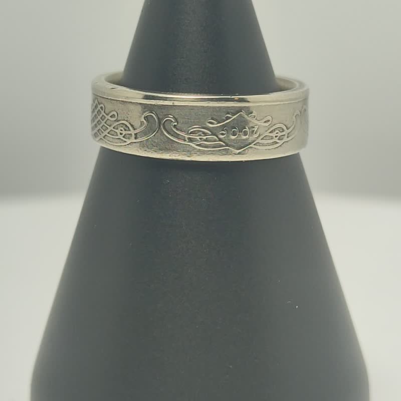 Turkey Coin Ring 25 kurush 2009-2020 coin rings for men coin rings for women - 戒指 - 其他金屬 