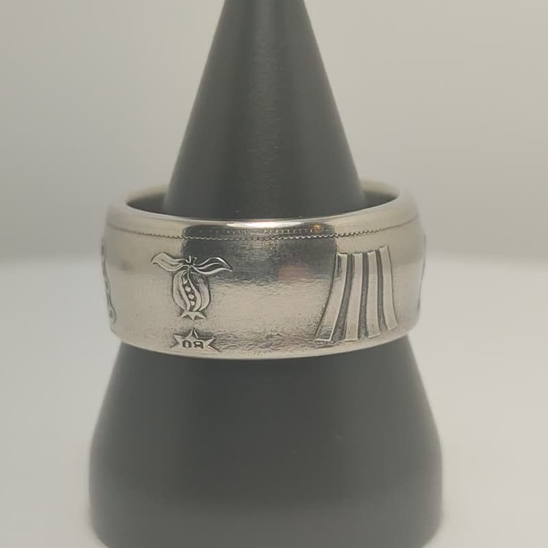 Spain Coin Rings, Ring For Man Spain, Coin Ring Spain, Spain Ring For Man - 戒指 - 其他金屬 