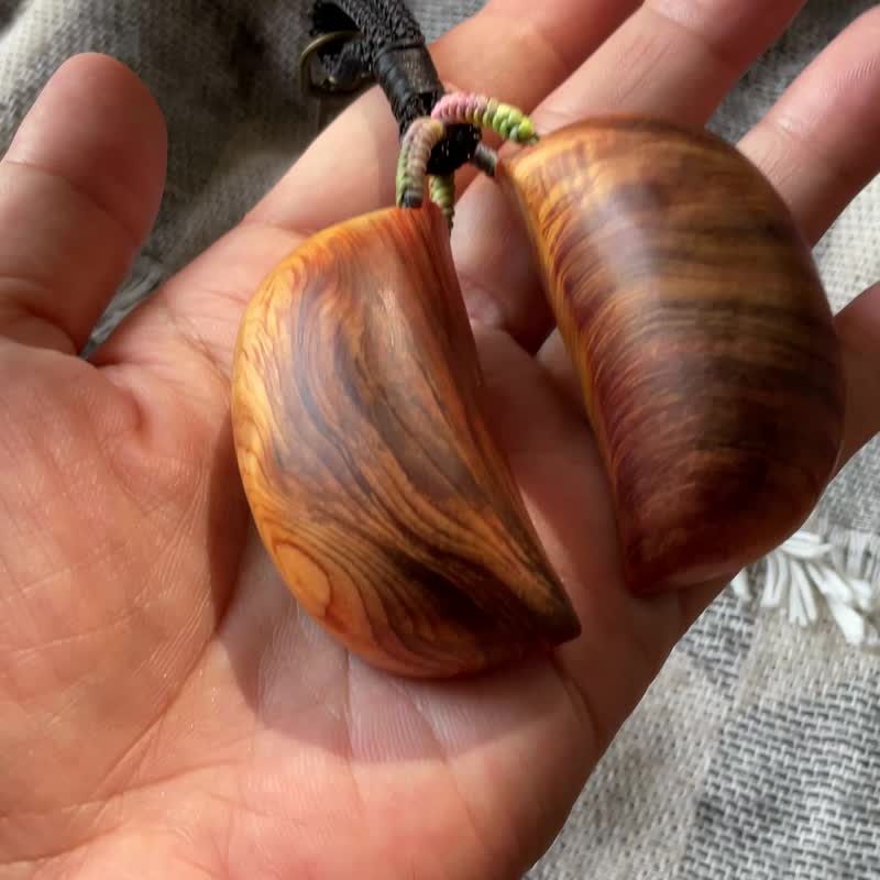 【博天地】黃檜吊飾 - 鑰匙圈/鑰匙包 - 木頭 多色