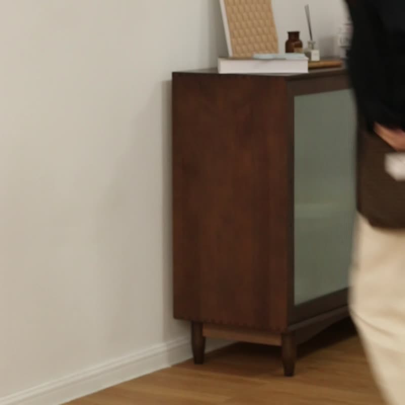 sobag レトロな格子縞の斜めの小さな正方形のバッグ女性のキャメル色の秋と冬のウールの質感文学と芸術のニッチなカジュアルなコットン バッグ - ショルダーバッグ - ウール ブラウン