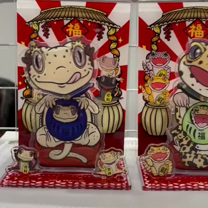 新春版搖搖頭小擺設 - 擺飾/家飾品 - 塑膠 