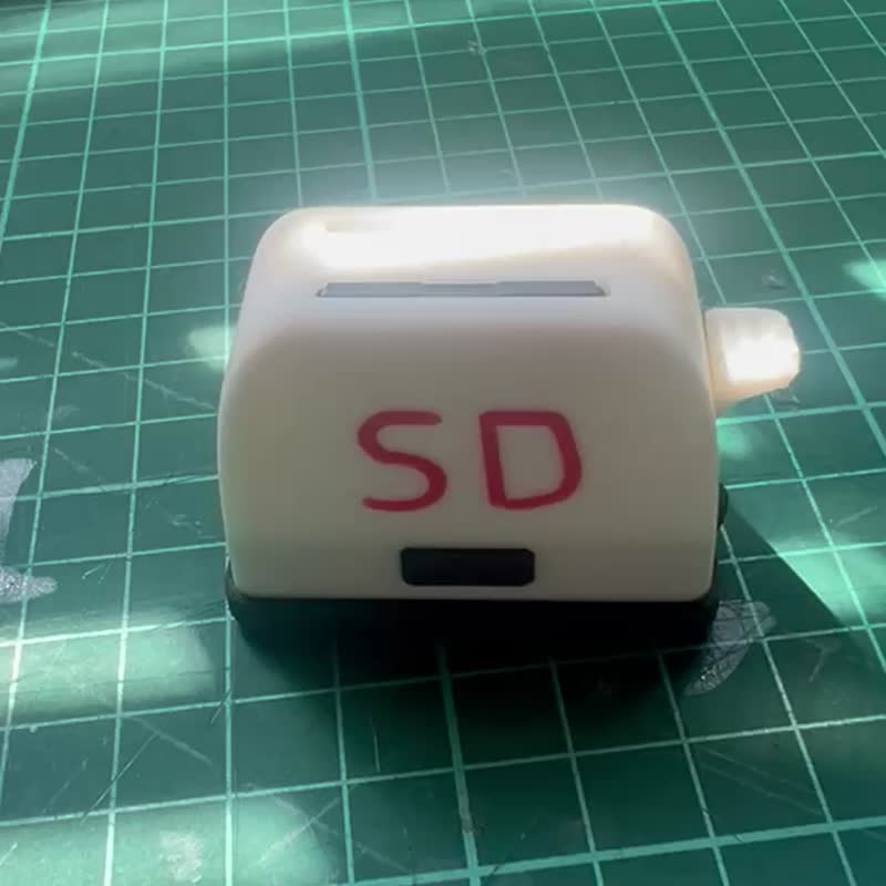 3D Printed Mini Toaster SD Card Holder - แกดเจ็ต - พลาสติก 