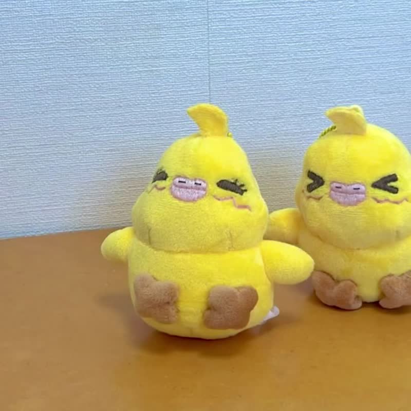 [Handmade] Bird Pupukichi Plush Keychain - Kids' Toys - Other Materials 