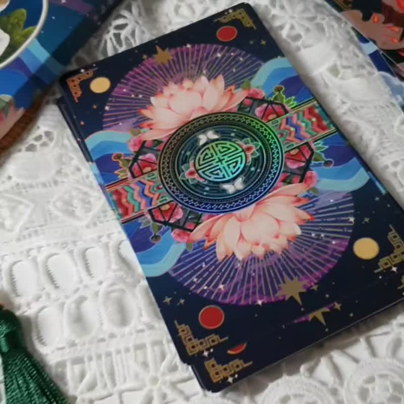 正規品】韓国インディーズデッキ✨芸術的なオリエンタル猫の
