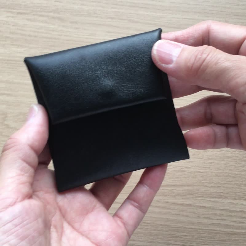 Small wallet and small items coin purse storage bag [Nappa soft cowhide] - กระเป๋าใส่เหรียญ - หนังแท้ 