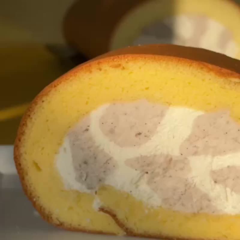 【1%bakery季節限定】濃芋香草生乳捲(可代寫小卡另加購) - 蛋糕/甜點 - 新鮮食材 粉紅色