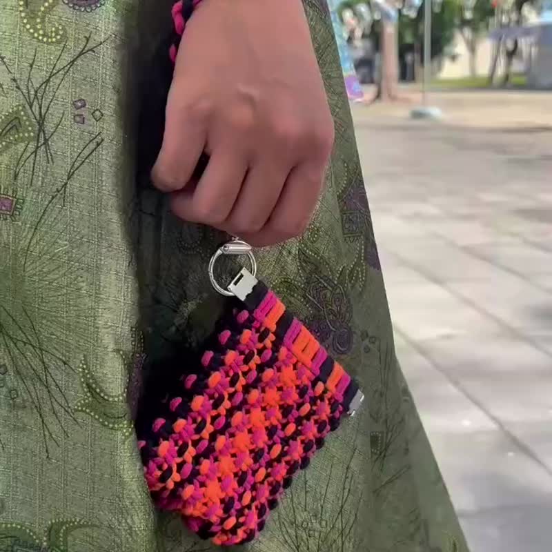 走跳零錢包 - 零錢包/小錢包 - 棉．麻 