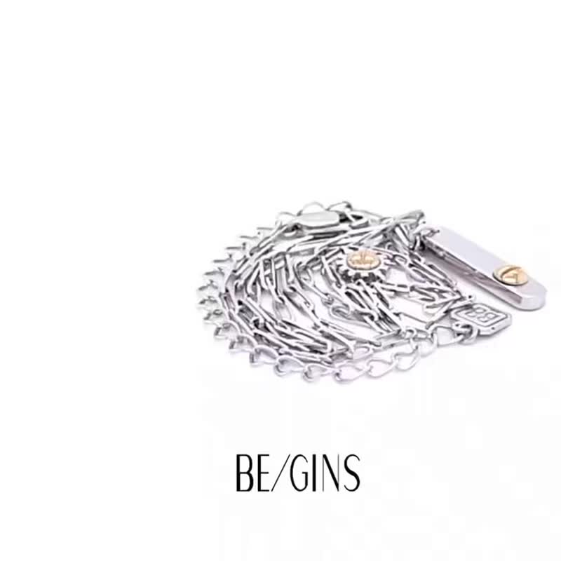 TIME SCREW COGWHEEL NECKLACE - Long Necklaces - Sterling Silver 