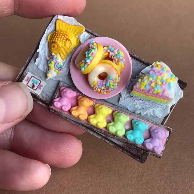 Miniature Sweet Set - 公仔/玩偶 - 塑膠 多色