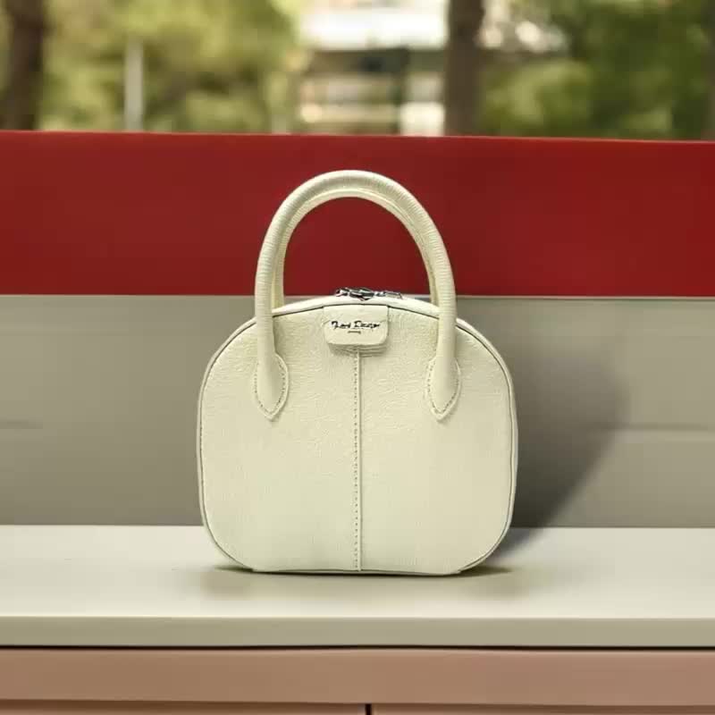 Tosca | Shiroi Bag - 卡套 斜孭包 手袋 手提袋 - 白 - 手提包/手提袋 - 真皮 
