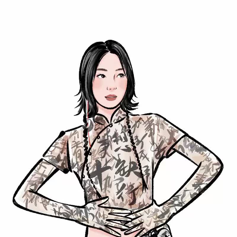 【數碼】簡筆人像風 / 似人繪 / 客製化 - 似顏繪/客製畫 - 其他材質 
