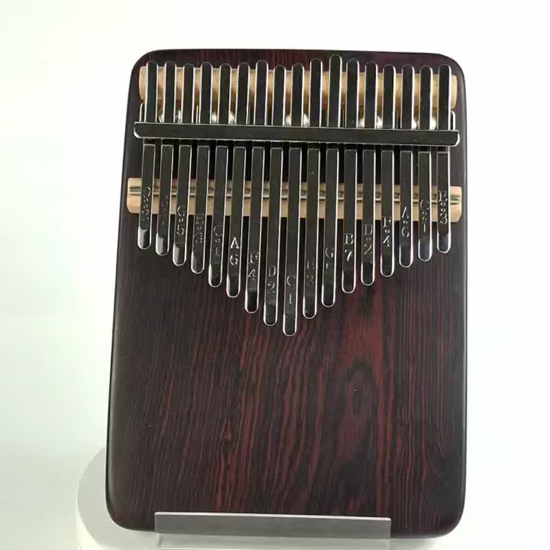 國王木拇指琴/17音拇指琴/KALIMBA - 吉他/樂器 - 木頭 咖啡色