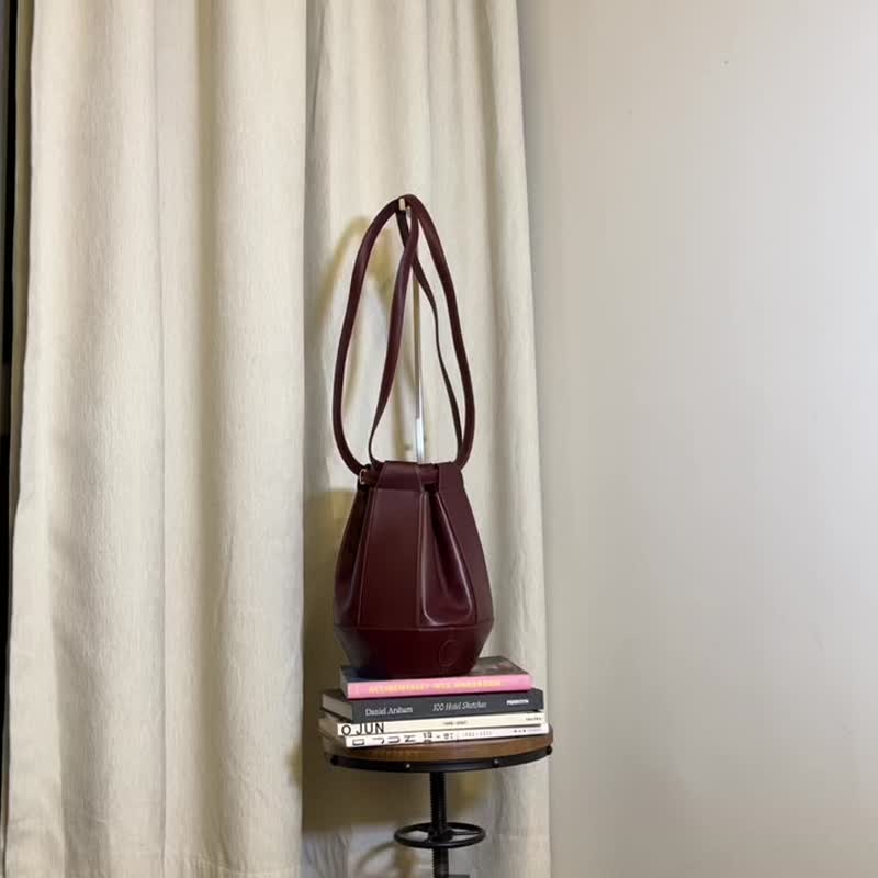 カルティエ バケットバッグ バーガンディ 気質バケットバッグ