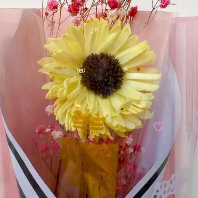 New product launch/Graduation bouquet/Sunflower fragrant bouquet/Sunflower Sola flower - Dried Flowers & Bouquets - Plants & Flowers 