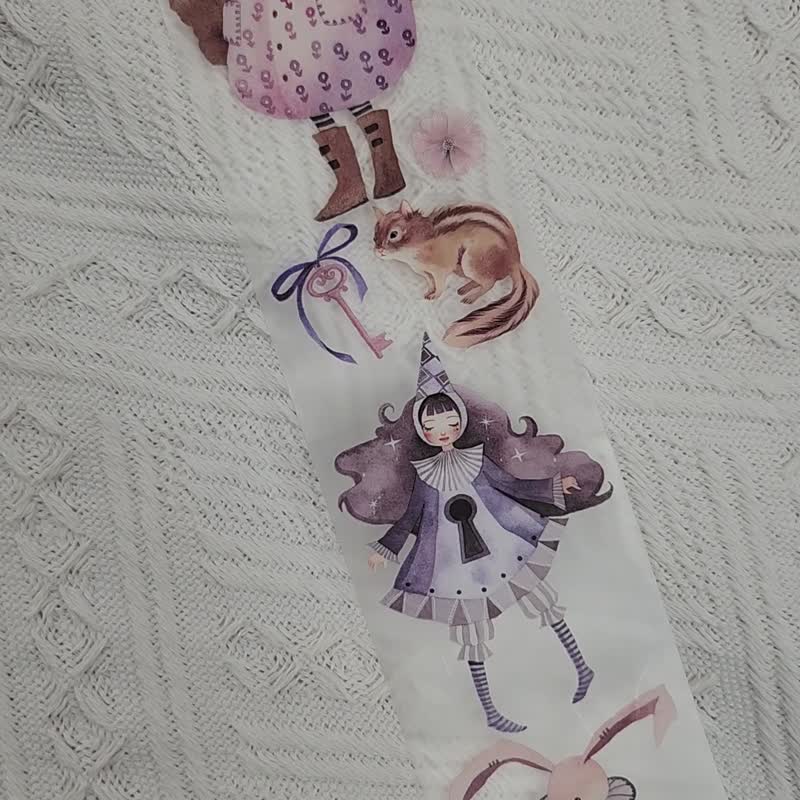 IMARANG Pet tape. 25 winter. Little girls - Stickers - Other Materials 