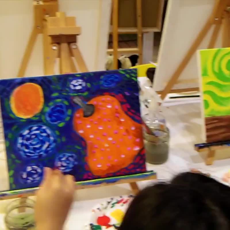 Kids Oil Pastel-Space — Sip&Gogh