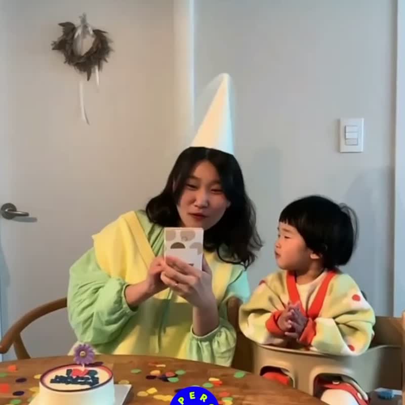 Popperoni 米色點點寶寶爆炸卡片 寶寶派對 寶寶百日宴 周歲賀卡 - 卡片/明信片 - 紙 白色