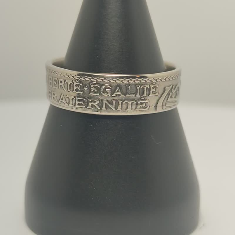 Coin Ring Woman France, Man France Ring, France Coin Ring Woman, France Ring - 戒指 - 其他金屬 