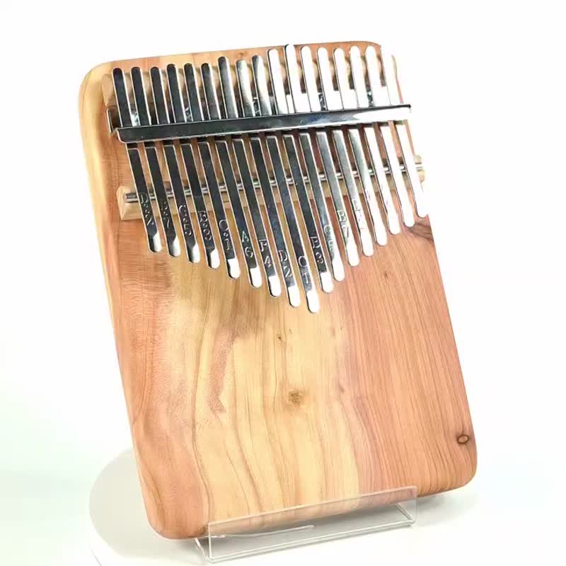 台灣龍柏拇指琴/17音拇指琴/KALIMBA - 吉他/樂器 - 木頭 咖啡色
