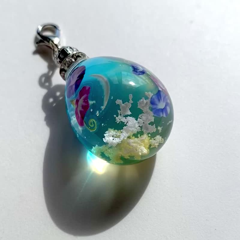 Cloud Resin Morning Glory Morning Glow 1 Recommended String Pendant - Necklaces - Resin 